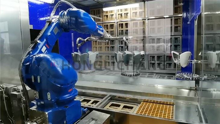 Robotska linija za barvanje